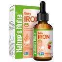 Nature's Nutra Easy Iron, Premium Liquid Iron for Baby, 婴幼儿, 儿童, Ferrochel, 贫血, 血红素, Non-GMO, Kosher, 2 Fl. Oz (60毫升)