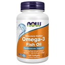 Omega-3 180 EPA / 120 DHA、分子分裂、心血管支持、100软胶