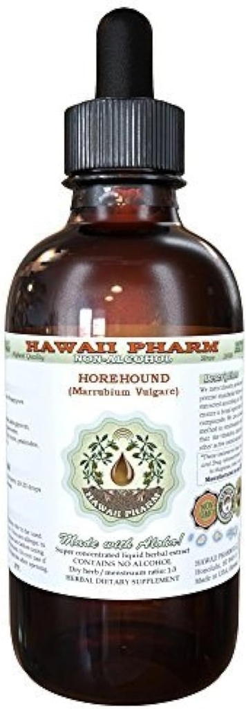 Horehound 无酒精液体提取器,有机Horehound(粗俗的马鲁比姆)
