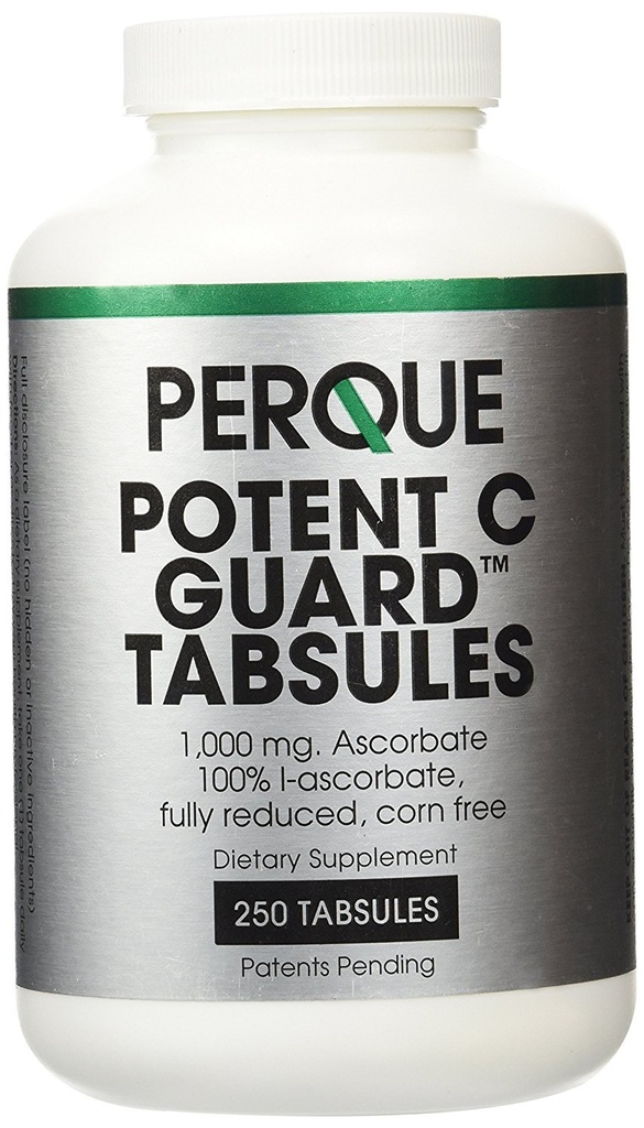 Perque - Potent C 警卫 1000 Mg 标签
