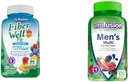 维生素配方 配方 90 计数(包装 May Vary) & 成人 男用维生素配方 Berry Flavored Daily 配方维生素配方