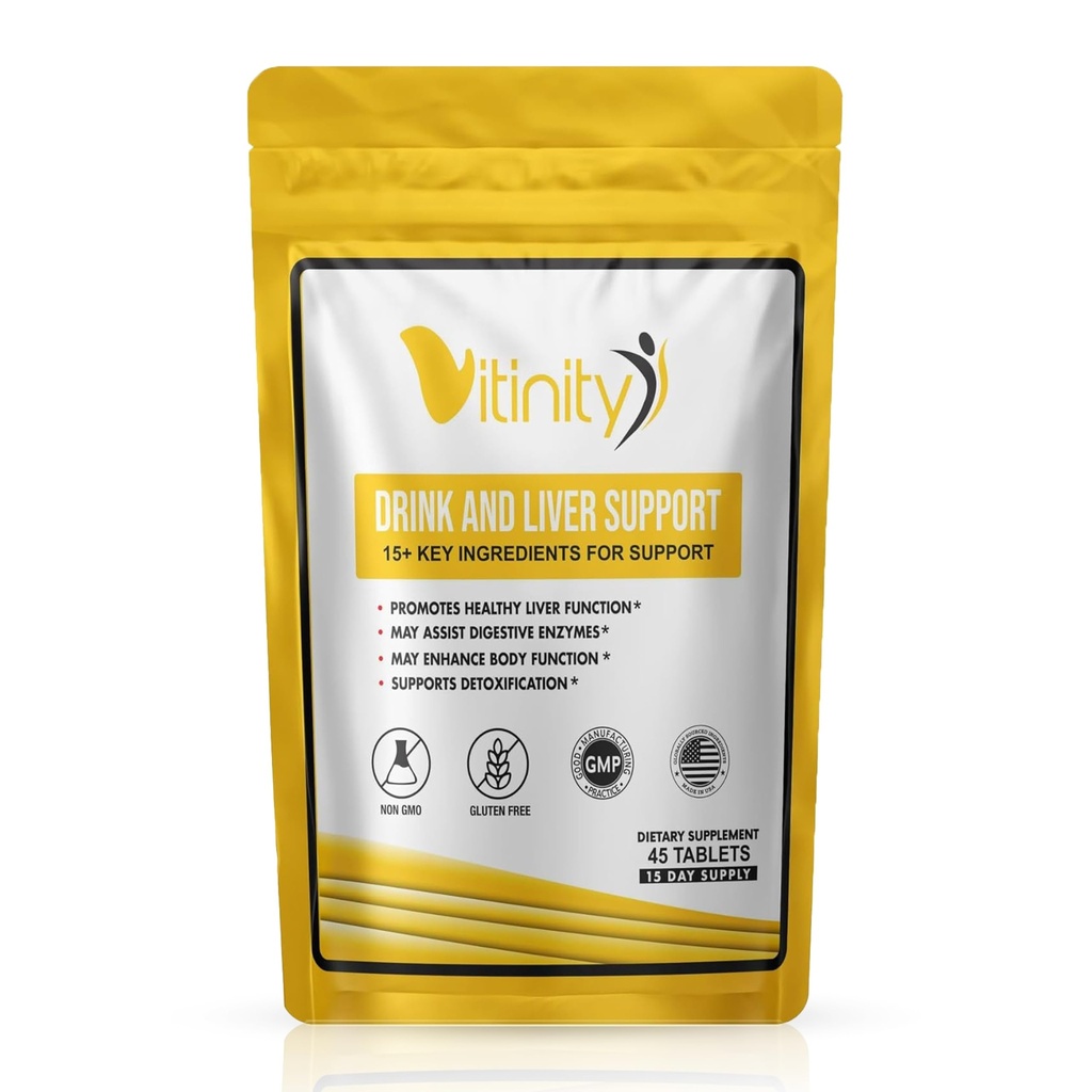 Anti Drink Assupport 15+ Key Informments for Craving Support, Liver Health, Kudzu, Milk Thetle, Holy Basil, DHM, All Natural Cleanse, Gradual Replease, Nutrient Replener Taps (15天) 抗饮支持补充剂15+关键材料支持, Liver Health, Kudzu, Milk Thetle, Holy Basil, DHM, All Natural Cleanse, Gradult, Nutrient Repener Taps(15天)
