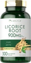 Carlyle Licorice Root Capsules 900mg = 300 伯爵 = 根提取 补充 = + 非 GMO, Gluten Free