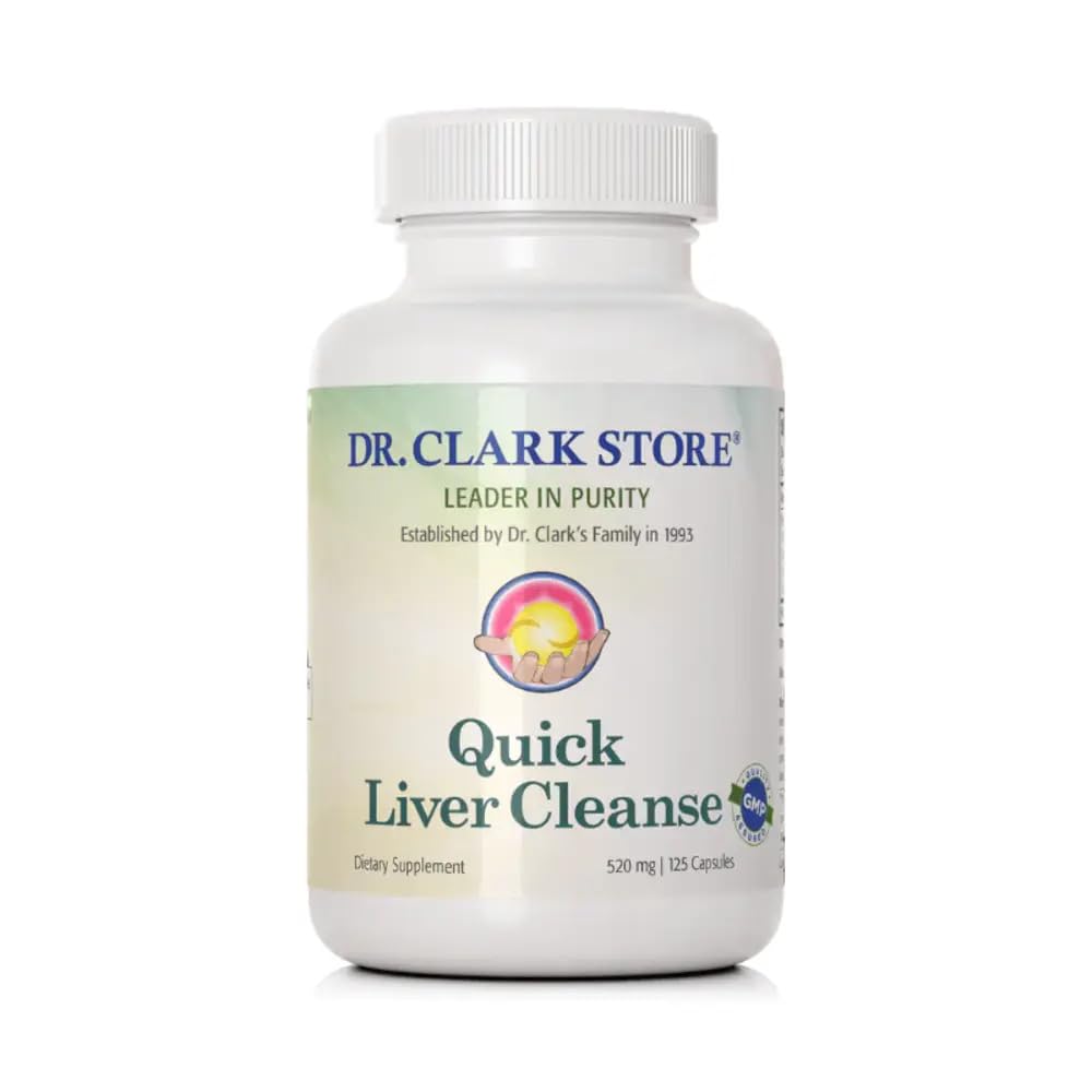 Clark Quick Liver & Gallbladder Cleanse 医生 – 520mg, 天然解毒为liver & Gallbladder 健康