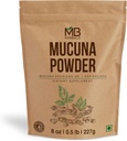 MB 草药 Mucuna Pruriens Powder → 8 oz(0.5 lb) → White Mucuna种子粉 → 100% Pure & Natural, Non-GMO, Vegan 草药补充剂