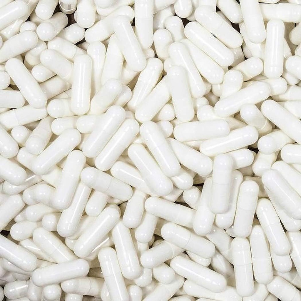 XPRS Nutra 大小 3 空盖章 - 10000 计数 空盖章 - 用于 DIY 补充盖章填充的 Pills - 可填色 Gel 盖章 用于 Do- It - Yourself 补充和维生素(白色)