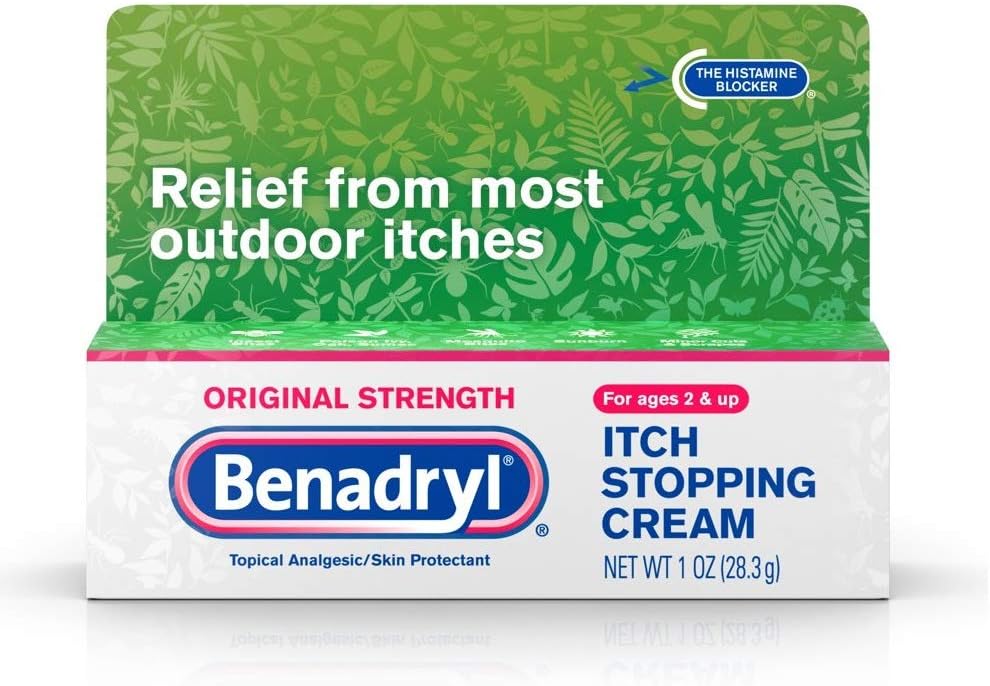 贝纳德里尔·伊奇(Benadryl Ich) 停止 cream 原始力量 1 oz (Pack of 9)