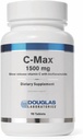 道格拉斯实验室 C-Max 1500 mg. QQ时间释放维生素C以支持皮肤,血船,天冬,联合卡蒂拉和骨骼 90 片