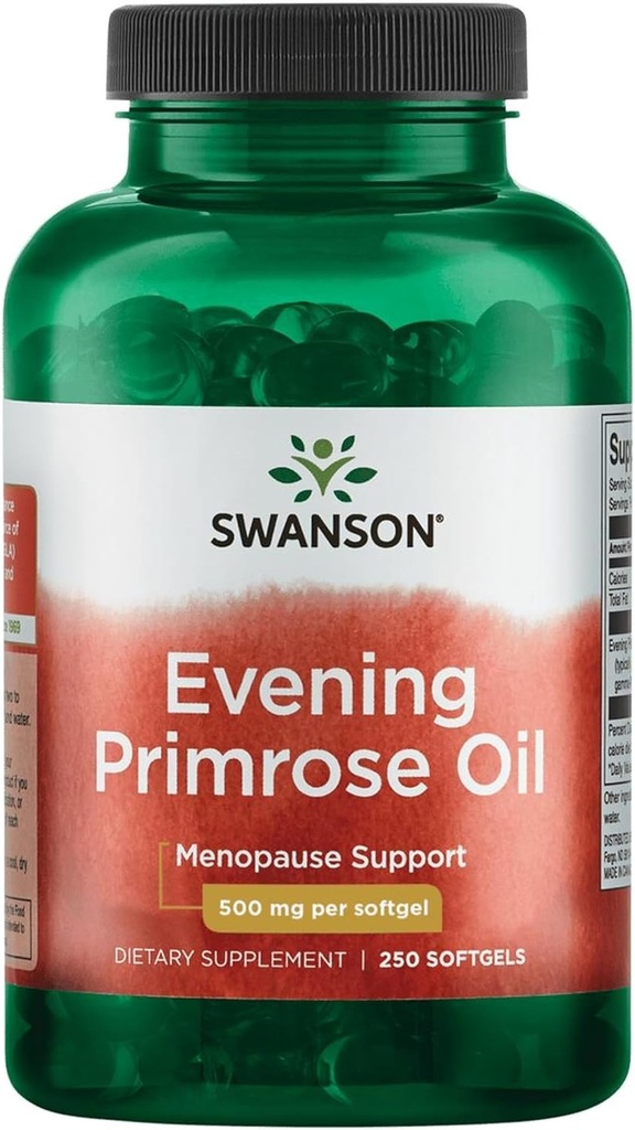 Swanson Evening Primrose Oil (Omegatru) 500 毫克 250 Sgels