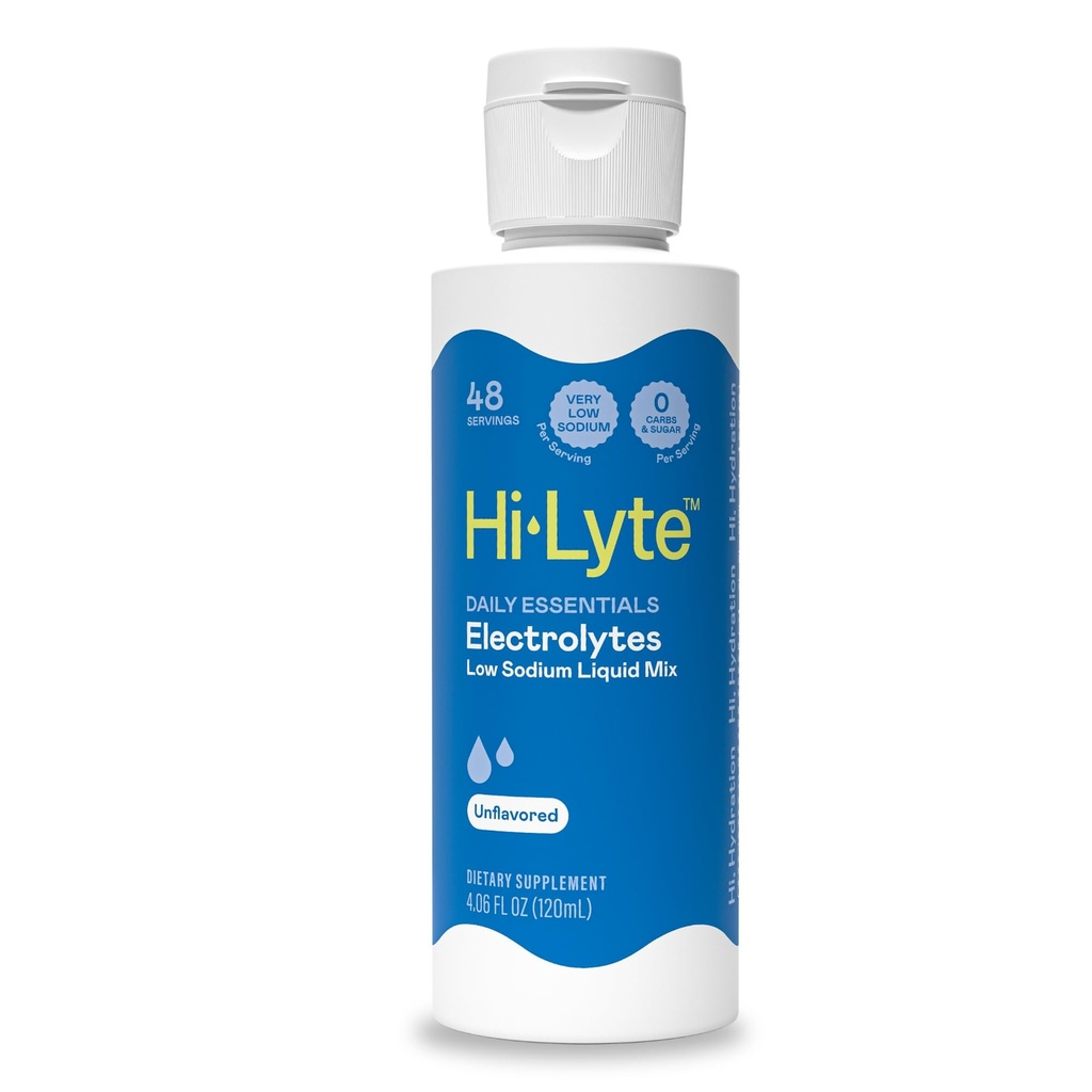 Hi-Lyte Daily Basics 低钠电解质 液态混合物 无味, 48种