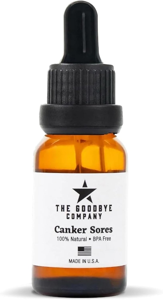 (原始内容存档于2019-09-21) (英语). Goodbye Company Organic Canker Sore Relief Serum, Vegan 15mL - Fast Natural Pain Healing, Gentle Mooth Ulcer Soothing with Clove, Cilantro & Lavender, Fecemal-Feder, Chemical-Free, Crafed in USA (英语).
