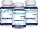 Lipozene 饮食药丸 -- -- 重量损失补充剂 -- -- 抑制吞吐剂 -- -- 三瓶共计90个卡普尔