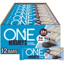 (原始内容存档于2017-09-29). One Protein Bars, Hershey's Cookies 'n' Creme, Gluten Free with 18g 蛋白质和3g Sugar, Pantry Staples, 2.12 oz (12 count) 互联网档案馆的存檔,存档日期2014-03-02.