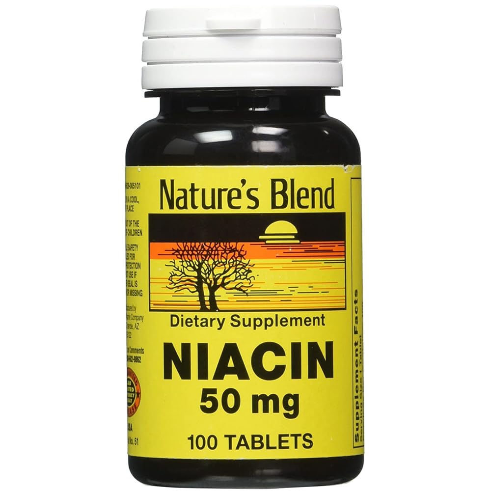 大自然的Blend Niacin 50 千兆塔布