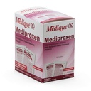 Medique @ Home Mediproxen 与 Aleve 50 x 1 的活性成分比较(儿童阻力包装),白色(7750)