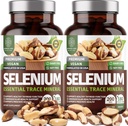 2-Pack N1N Premium Pure Selenium [最大吸收,200MCG] 支持豁免,心脏和前列腺健康,360 Veg Caps