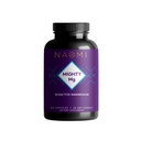 NAOMI 威力Mg 镁 甘油和玛拉特复合物360mg, 高吸收公式,元素镁支持心脏健康,强骨,更好的睡眠,无糖,非GMO,Vegan,60 Veggie Caps