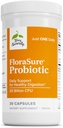 Terry Rital Floraure Sure Probiotic - 防止偶发性企业和支持性天然气救济援助的文摘补编 - Bifidobacterium Bifidum - 30 Capsules