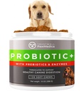 PawMedica Dog Probiotics和消化酶,美国制造的狗的Probiotics,Pet Probiotic Chews for Dogs, Prebiotics & Probiotic Dog 消化支持, Probiotic 治疗 - 120 狗的Probiotic Chews