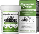 超Probiotic - 60B SBO Probiotic - 6 Strains - 基于土壤的 - 高级Probiotic使用者 - 女性和男性的Probiotics - 消化性健康 - 支持偶尔的便秘,气体和布洛廷