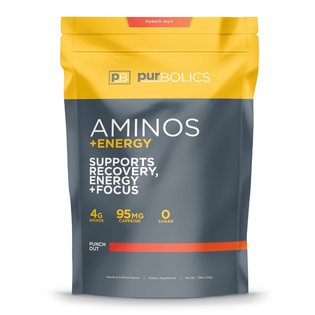 Purbolics Aminos + Energy + + 支持恢复,能源与焦点 + 95mg of Cafeine, 0 Sugar & 60 services (Punch Out) 互联网档案馆的存檔,存档日期2013-12-11.