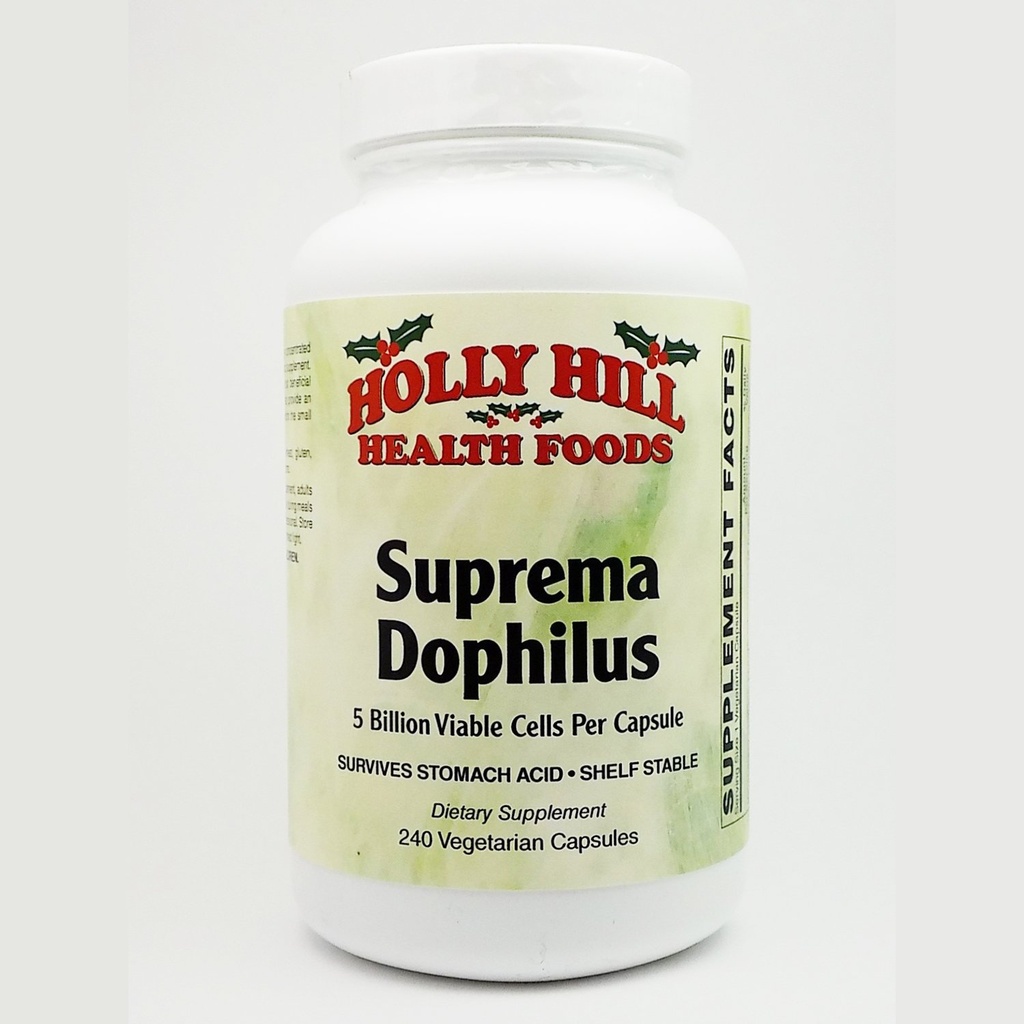 Holly Hill健康食品公司,Suprema Dophilus, 240蔬菜卡普苏尔