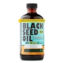 黑种子油 8 Oz - Premium Nigella Sativa-Cold-Pressed 土耳其黑库明油 - 高强度 3X Thymoquinone - 自然支持 - 超级食品