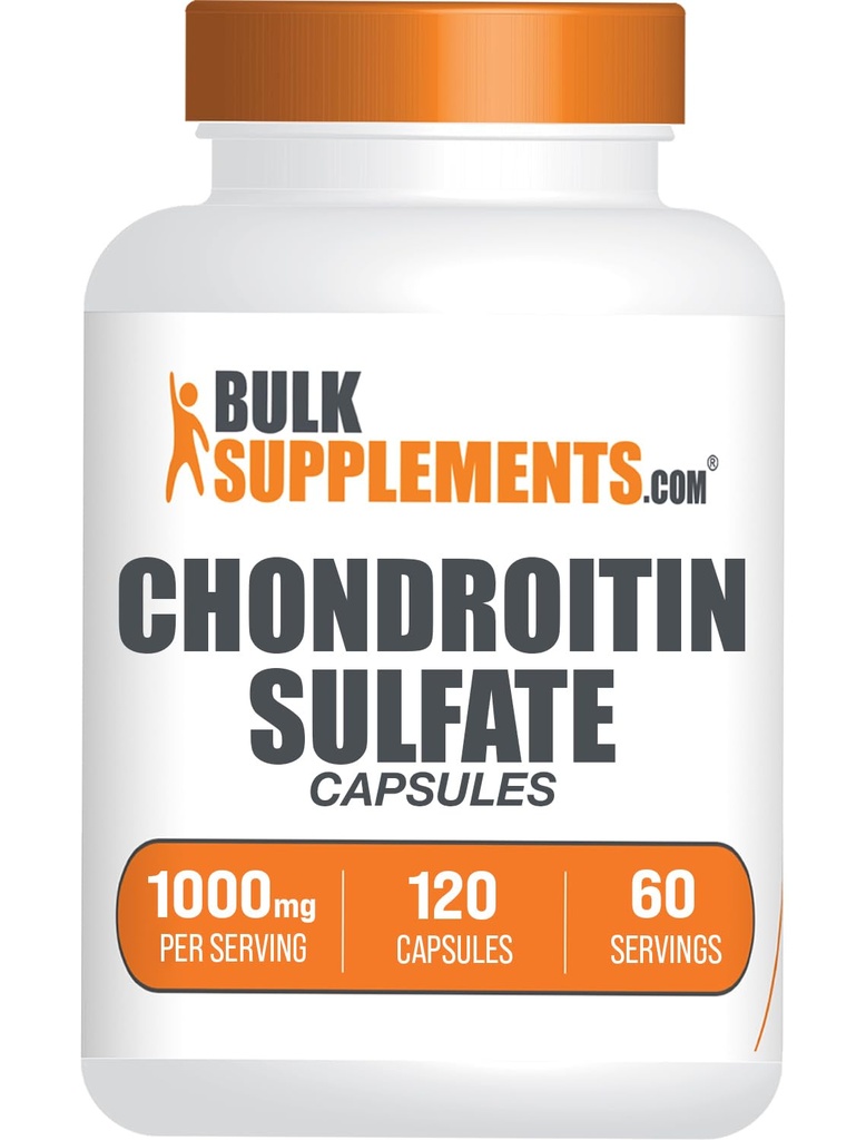 Bulk Supports.com Chondroitin Sulfate Capsules - 营养补充,Chondroitin Sulfate 1000 mg - Gluten Free, 2 Capsules per service, 120 counter (Pack of 1) 硫酸Capules - 营养补充,Chondroitin Sulfate 1000 mg - Gluten Free, 2 capsules per service, 120 cack of 1) 硫酸Caps - 硫酸Capults - 硫酸Capulations - 营养补充, Condroitin 硫酸Capults 1000 mg - 硫酸Capter, 2 capluten Fe, 2 Capsules – 120 capults (Pack of 1)