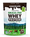 Opportuniteas Grass Fed 巧克力 Whey 蛋白质异味粉 - 20g 蛋白质粉 - 无人工甜味粉,无荷蒙-无牛,非转基因O - 5lb