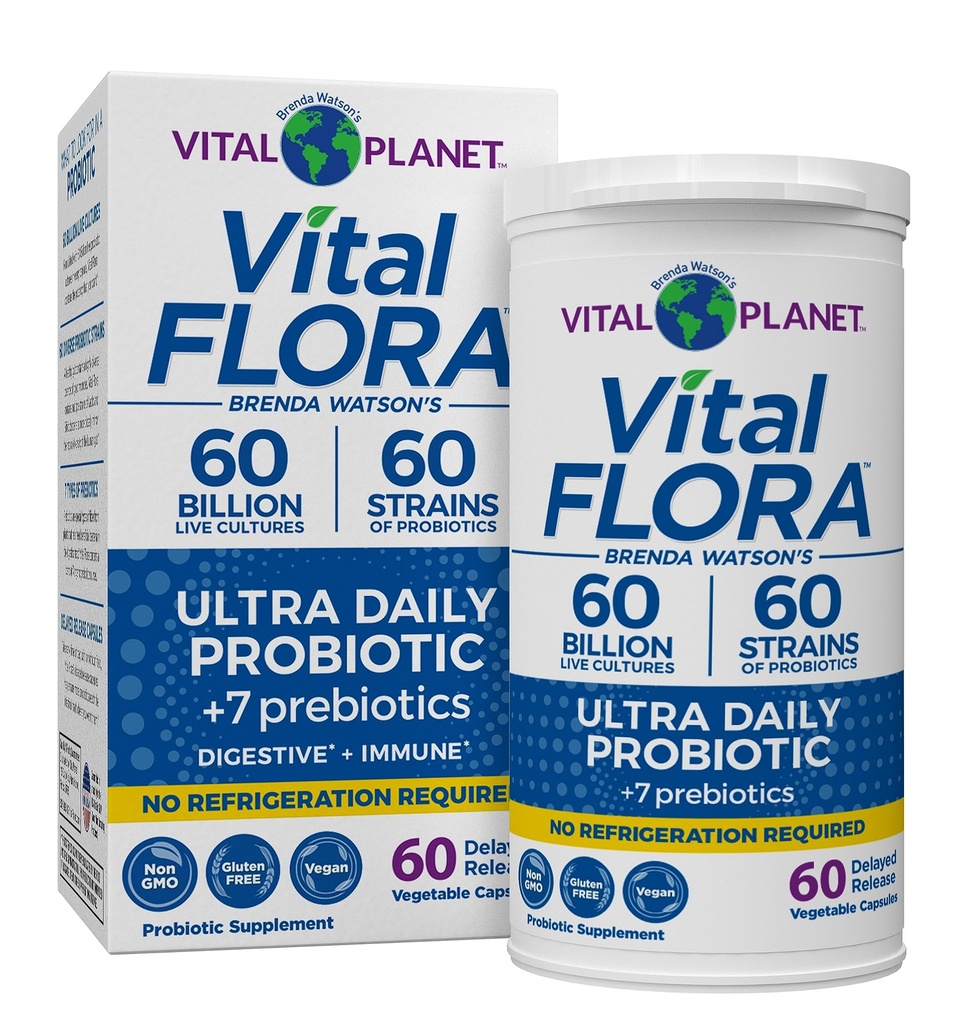 生命星球 -- -- 生命花朵 超极每日 Probiotic 60亿 CPU, 60 千变万化的草原, 7 个有机先生物质, 免疫支持, 男女消化健康床 稳定先生药物 60 盖