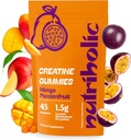 Creatine Monohydrate Gummys for Men and Women - Easy to Digest, Vegan, Gluten-Free, Non-GMO, 每古米1.5克Creatine - 45cmt(45个伯爵,芒果松果) 互联网档案馆的存檔,存档日期2014-12-21.