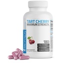 Bronson Tart Cherry 最大强度 7600 毫克, 180 蔬菜卡普尔(90 种)