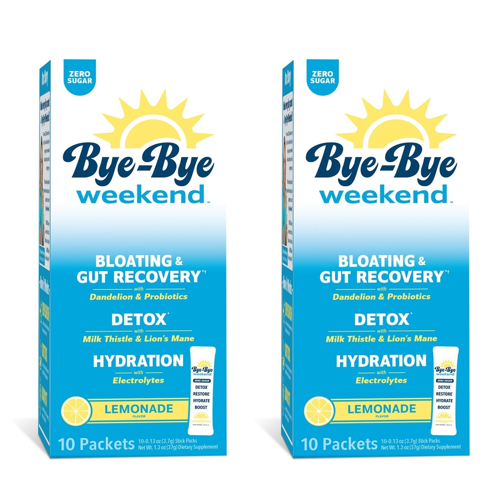 Detox drink Mix w/Electrolytes - for Bloating, recovery, Fatigue, Brain Fog - 抗生素,狮子的马恩,牛奶的硝酸盐 - 零糖柠檬汁 - 20 pack
