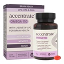 Omega 110 w/LYSOVETA LPC → EPA & DHA 对大脑和视网膜健康的补充 → 聚焦,关注,记忆,Mood & Vision → 6X 高吸收度比鱼油 → 高可能性 Omega-3 LPC-DHA