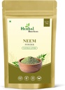 有机Neem粉纯和自然皮肤护理、发型护理和Detox Ayurvedic 草药补充100克,包装1