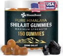 Shilajit for Men and Women - Shilajit Gummys - Shilajit Pure Himalayan - 600 mg Shilajit, 150 Gummys (75名服务生)