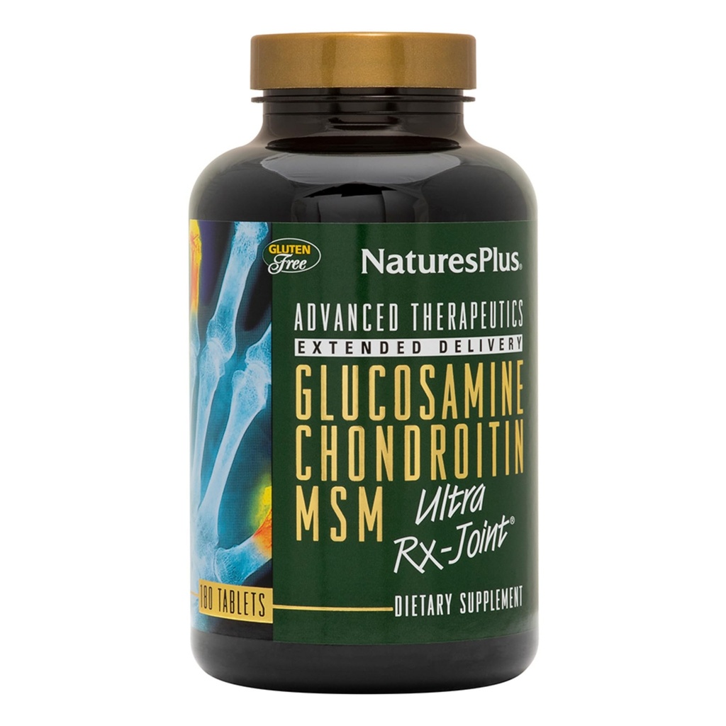 NaturesPlus Ultra Rx-Joint - 180片,包2 - 支持健康联合功能 - 与Glucosamine,Chondroitin & MSM - Gluten Free - 120 总服务