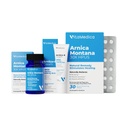 VitaMedica + Arnica & Vitamin K Cream + Arnica Montana 30X (Bottle & Blister Pack) Bundle + 用于布鲁辛、井喷、炎症和疼痛救济 + 软体、镇静、摩斯里兹、以及恢复布鲁伊兹皮肤