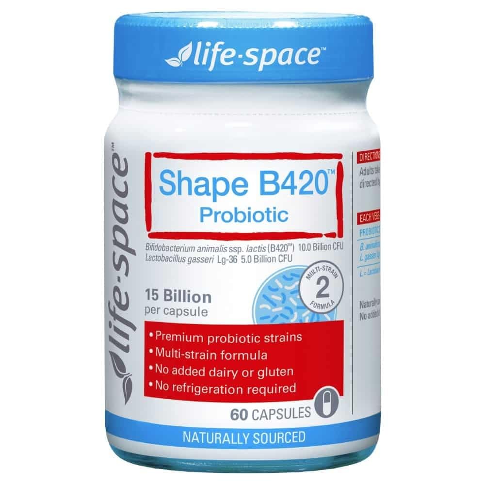 生命空间形状 B420 Probiotic 60 Capsules