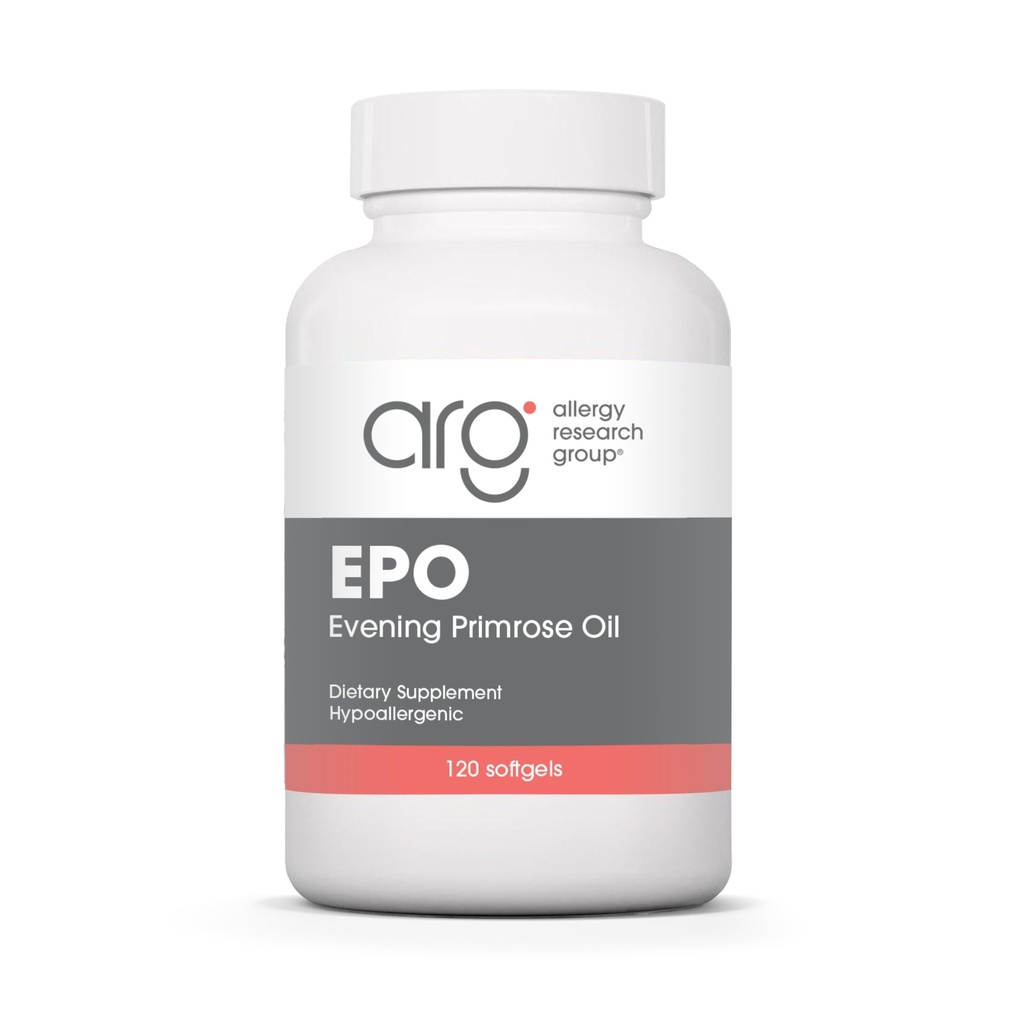 过敏性研究小组 EPO - 男女的晚间Primrose Oil,干眼,Omega-6,GLA Gamma-Linolenic Acid,500mg 增量 - 120