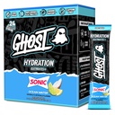GHOST 水分包、声波海洋水、24根棒、电解质粉 -- -- 配有镁、钾、钙、维生素C的饮料混合物补充剂 -- -- Vegan、无豆、糖和胶