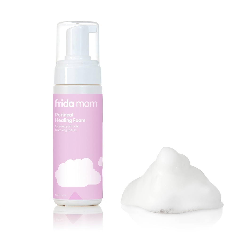 Frida Mother 女巫 Hazel Perineal 治疗泡沫,用于产后护理、止痛和痔疮治疗,5 Fl Oz