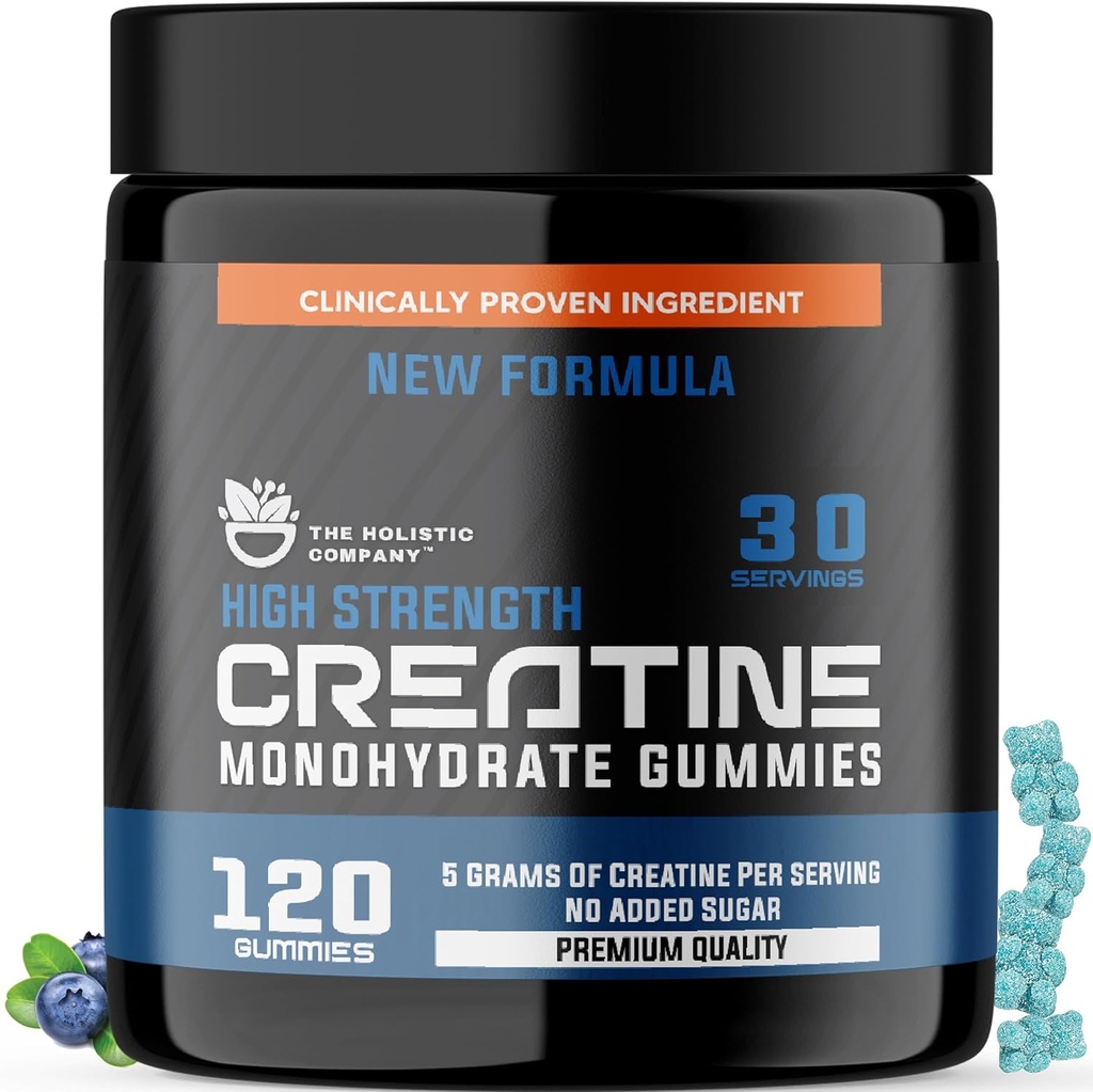 (原始内容存档于2018-09-25) (中文(简体) ). High Force Creatine Monohydrate Gummys - 5 Grams pervice, Pre Worchout Gummys, Blueberry Flavored Creatine Monohydrate Gummys.