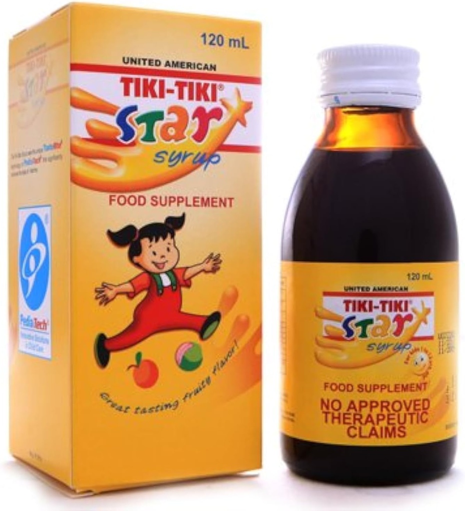 2 Tiki-Tiki Star Plus Syrup (2x120ml) (英语).