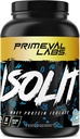 Primeval Labs ISOLIT - Whey蛋白粉,100%Whey Isolate,25g of 蛋白质,BCAAs,快速吸附,轻松消化(Diner Vanilla, 2lb)