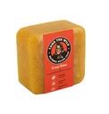 TAME WILD橙色胡桃胡豆皂吧 - 5 oz 脱叶胡子洗和面粉 - Shea Butter and Coconut Oil Cleanser - 水浇Groming Soap - 父亲节礼物