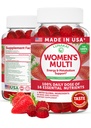 Lunakai USA Made Womens Multivitamin Gummies - Delicious Daily Dose with 16 Multi Vitamins for Women - Energy & Immune Support, Non-GMO, 60 Ct