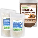 XPRS Nutra 分离大小为 000 Capsules (1000 Counter) 与 Chaga Powder (8 Ounce) Bundle 组合