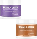 Amla Powder & Green Tea Superfood 配有长老莓和南瓜辣椒,有机,Vegan,30种服务