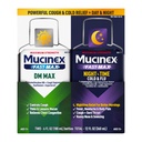 最大强度 Mucinex FastMax DM Max & Mucinex Nightship 冷和氟液体(2x6 fl. oz. 细辛(Loosens) 穆克斯(Mucus), 抗咳和胸痹, 疼痛, 发烧, 打喷嚏, 喉咙痛, 鼻鼻风